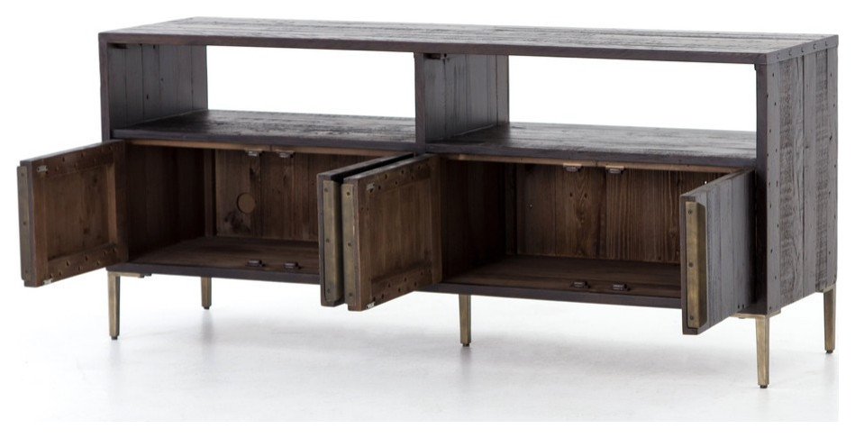 Revere Media Console   Transitional   Console Tables   by Virgil Stanis Design  Houzz