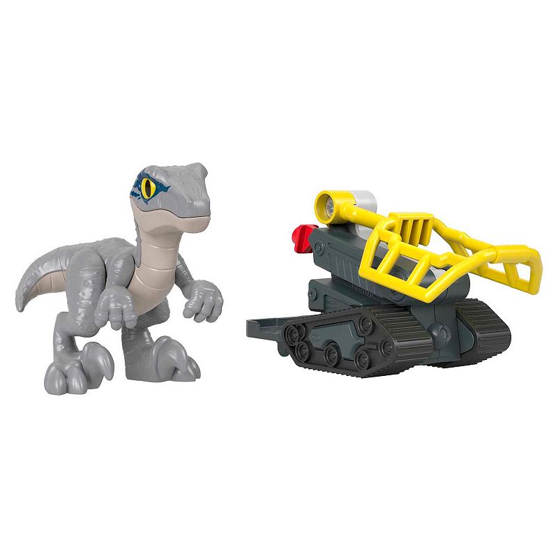 Fisher-Price IMAGINEXT Jurassic World Dominion Baby Beta Dinosaur and Snare Toy