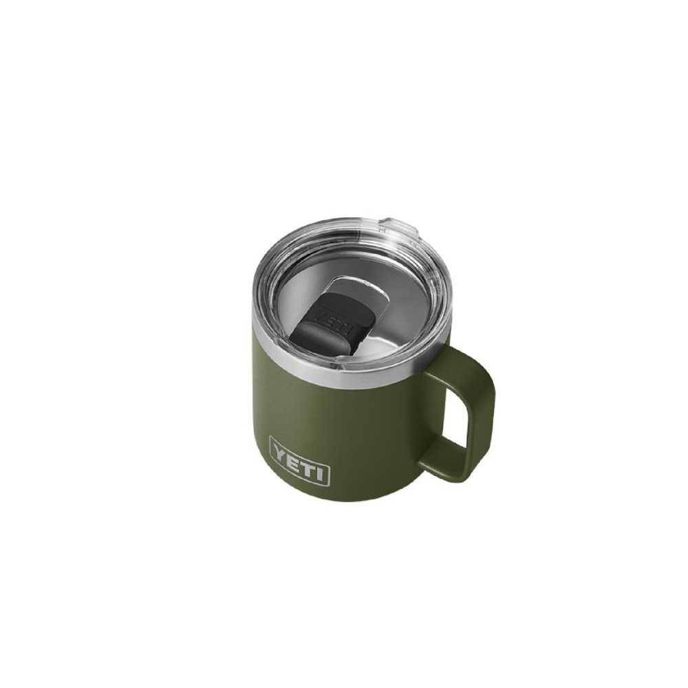 Yeti Rambler 14oz Mug with MagSlider Lid Highlands Olive ;