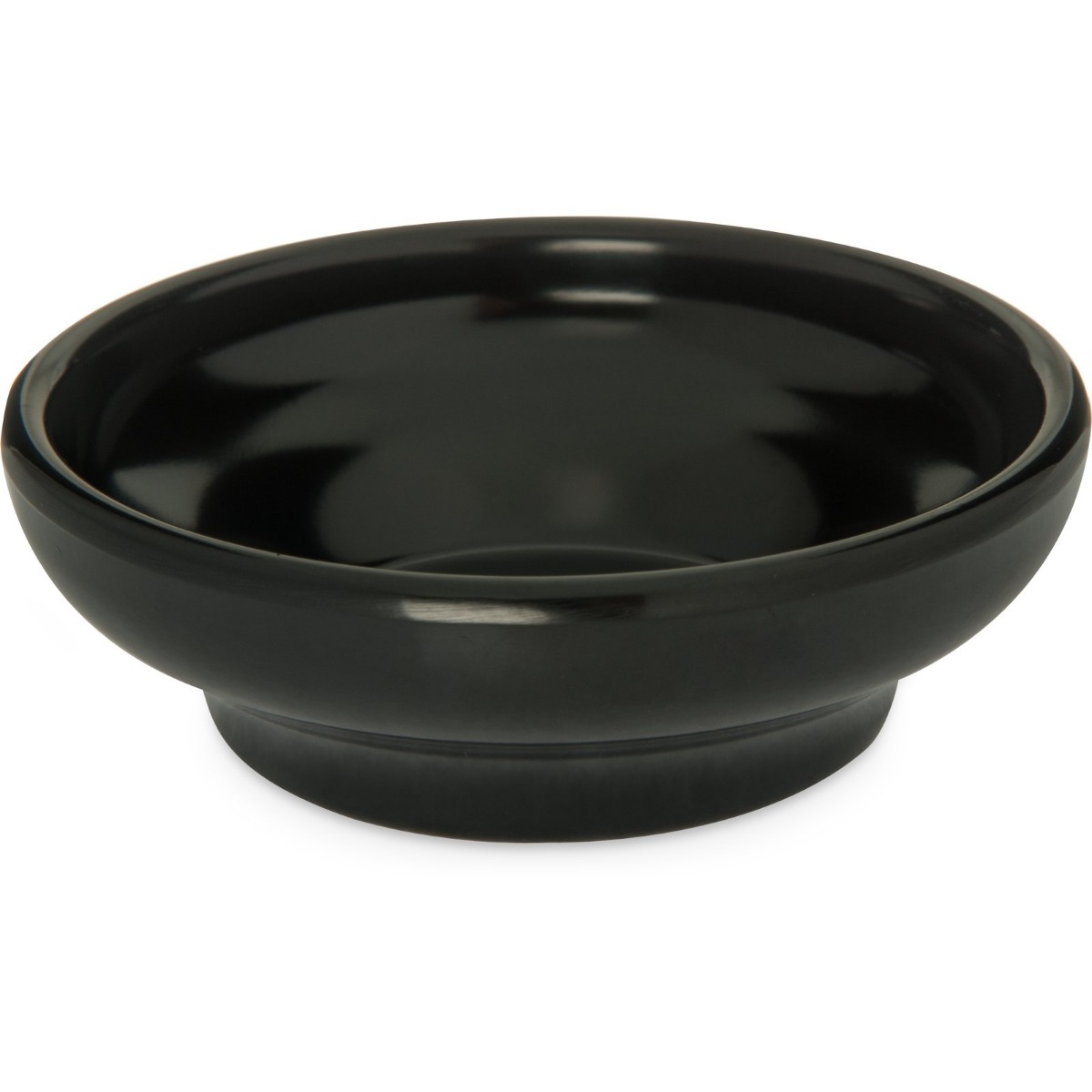 5 oz. Black Melamine Salsa Dish Ramekin， Each