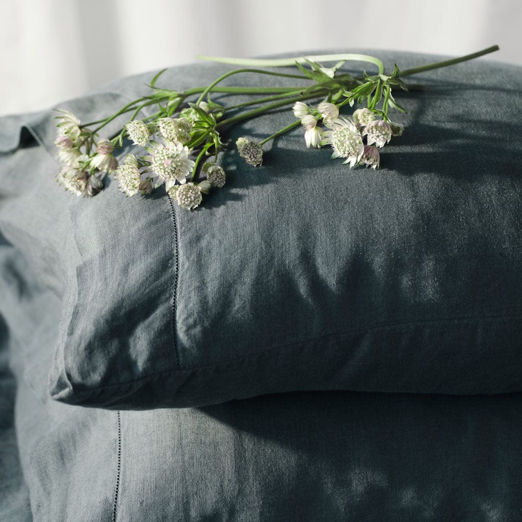 Stonewashed Linen Pillowcases