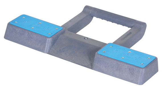 Vestil PTC 8 molded plastic pallet truck chock