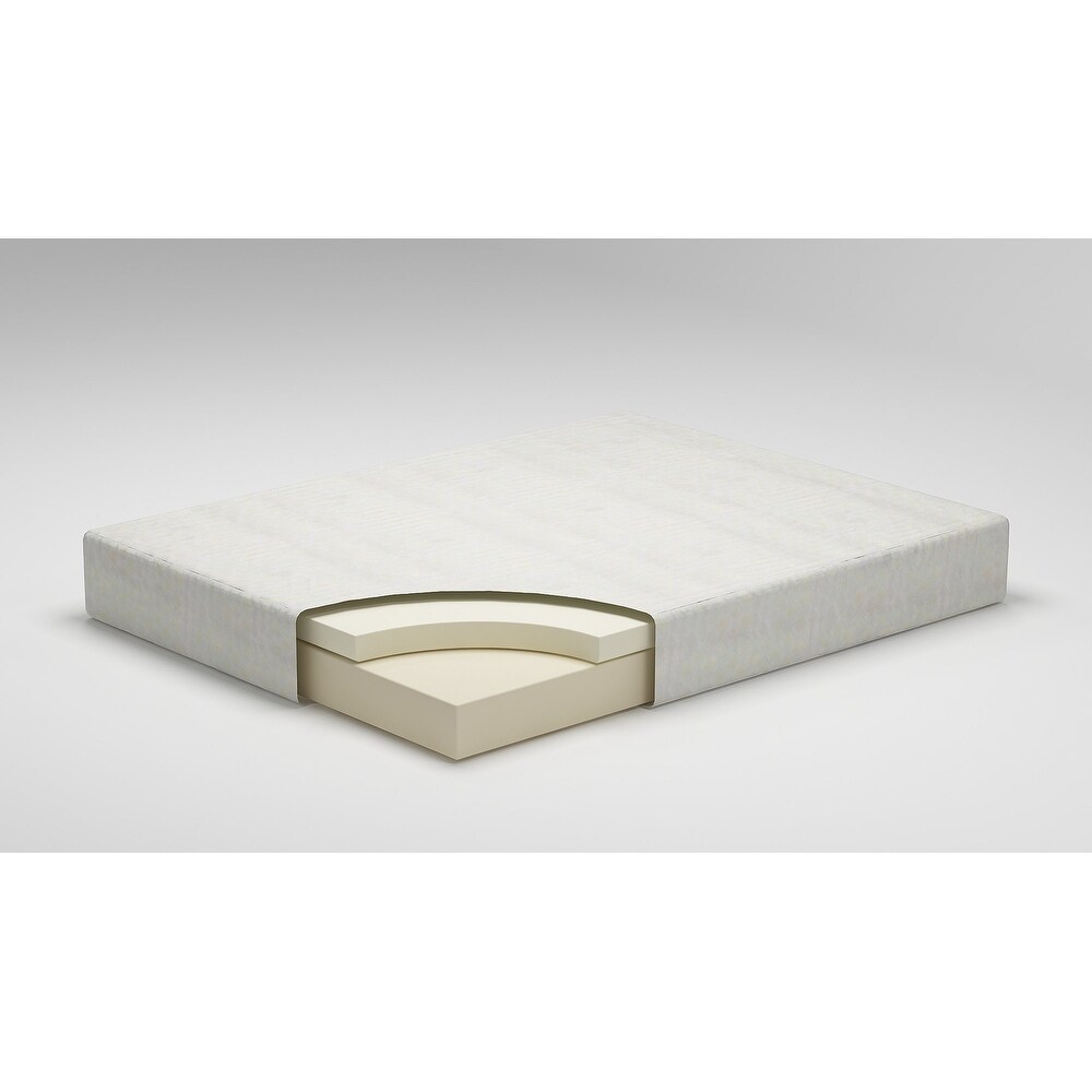 Signature Design by Ashley 10 Inch Chime Memory Foam Black/White 2 Piece Mattress Package
