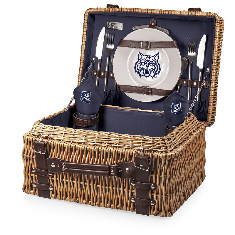 Picnic Time Arizona Wildcats Champion Picnic Basket Set