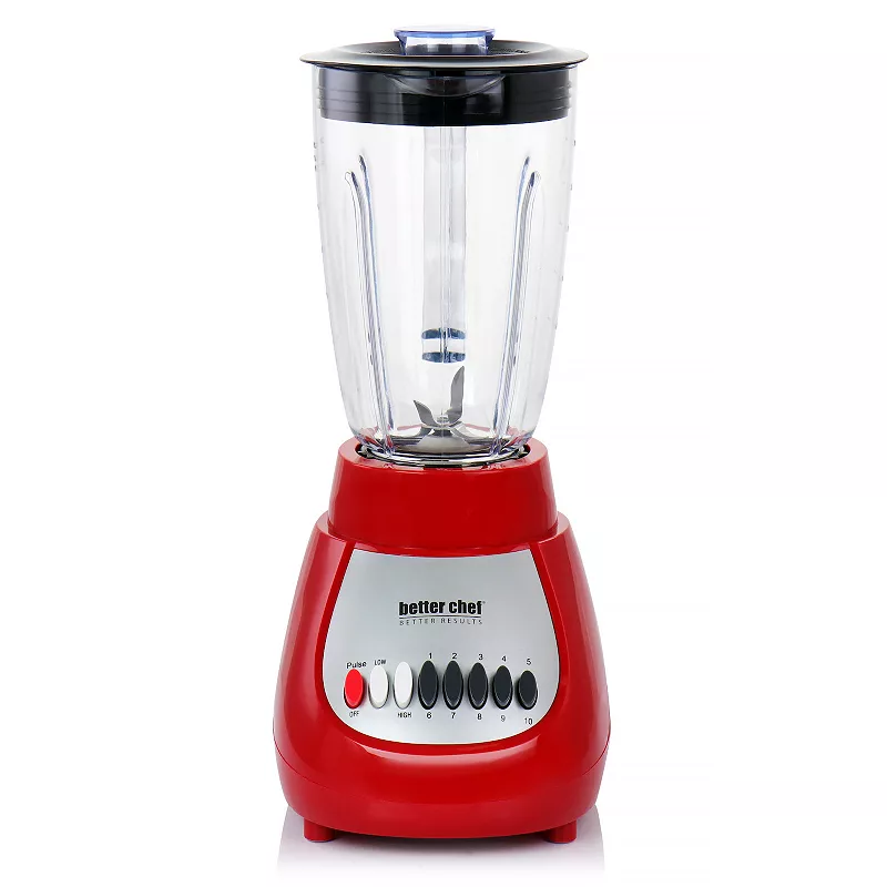 the Better Chef 10 Speed 350 Watt Plastic Jar Blender