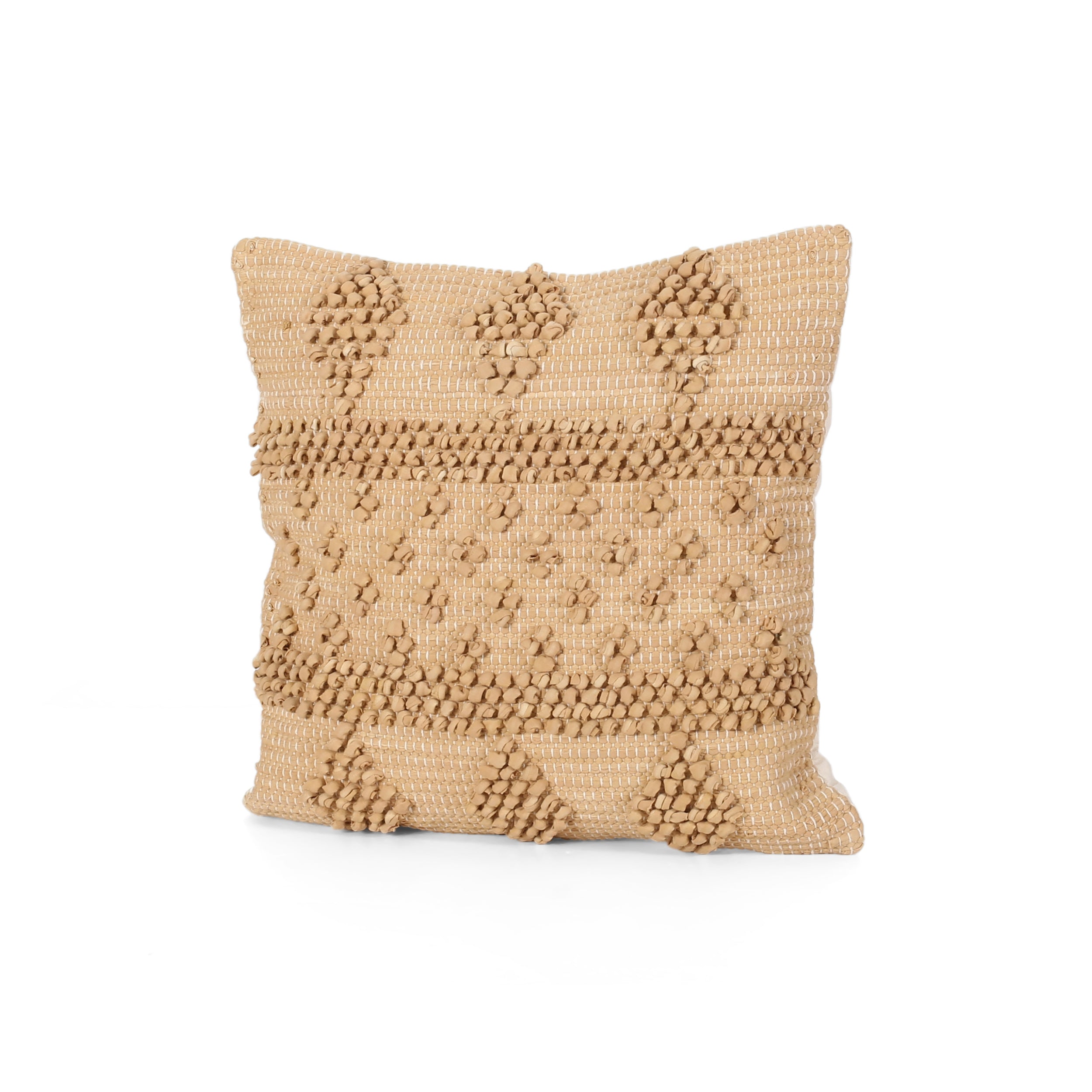 Kent Boho Cotton Chindi Throw Pillow