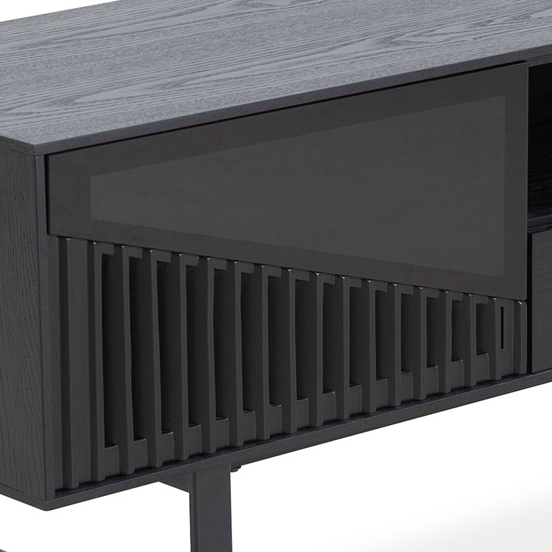 MONTANA Entertainment TV Unit 160cm - Black Ash