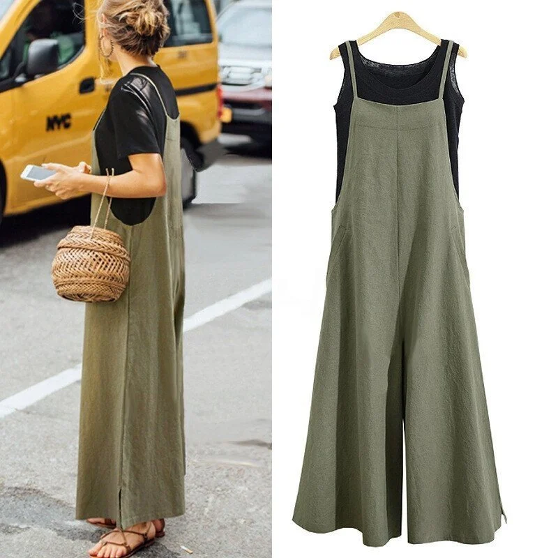 🔥BIG SALE - 47% OFF🔥 🔥Women's Sleeveless Oversized Casual Jumpsuit