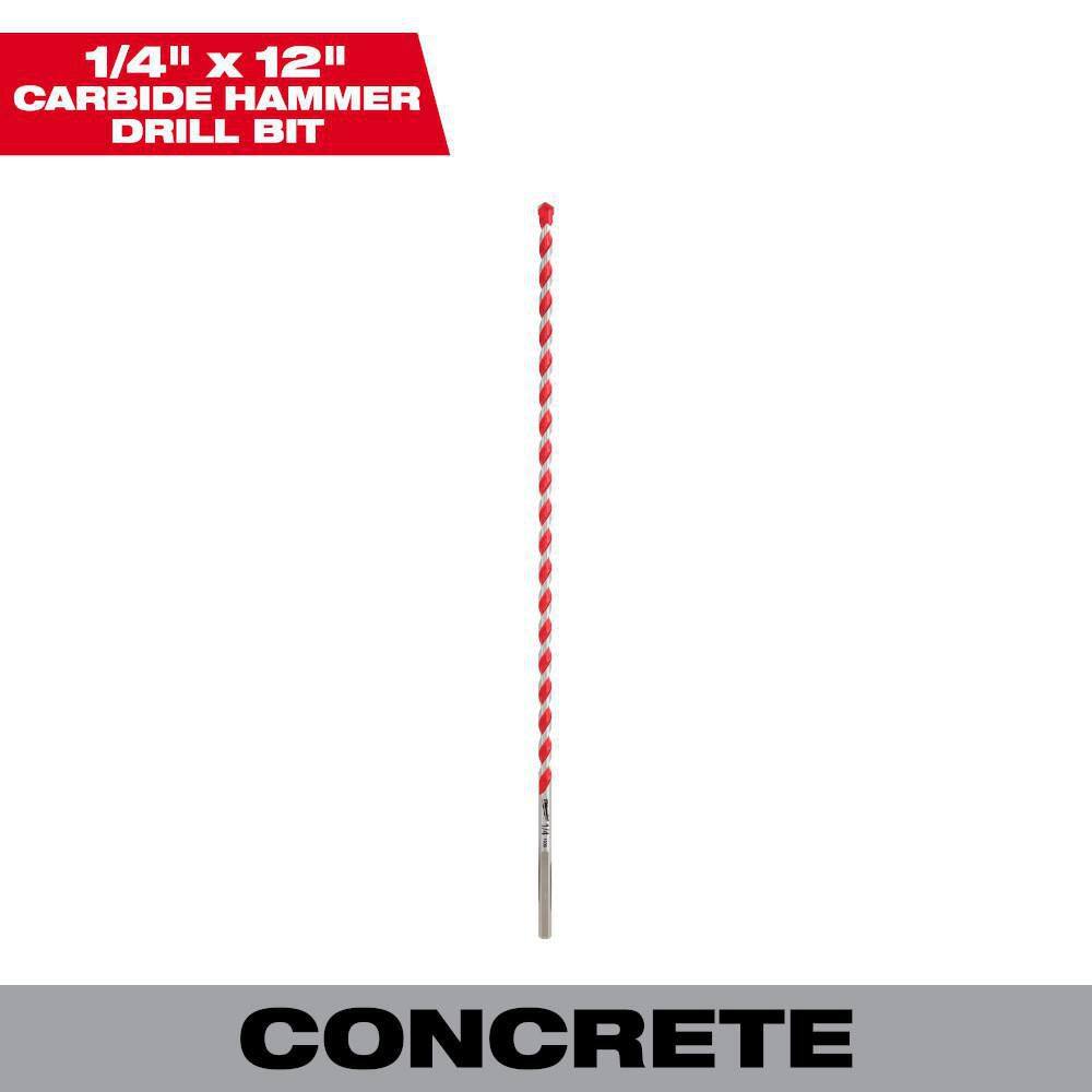 MW 14 in. x 10 in. x 12 in. Carbide Hammer Drill Bit 48-20-9012