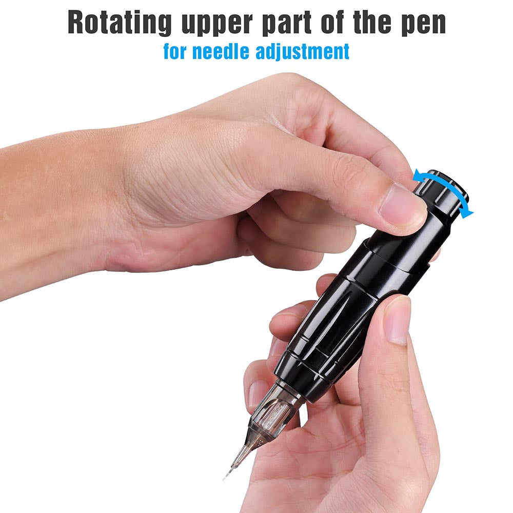 Yescom Tattoo Pen Machine with RAC Cord Aluminum Liner & Shader