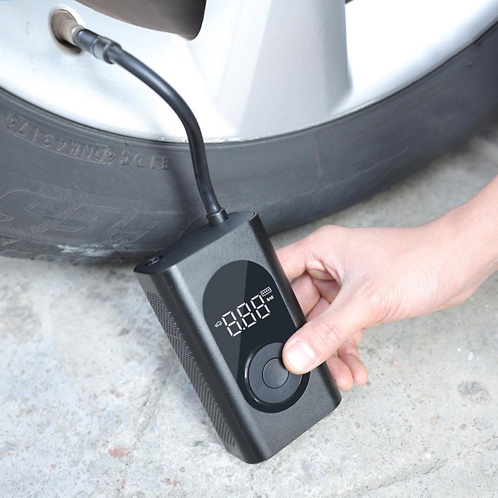 Portable Air Compressor Inflator Pump Compact Tire Air Pump Wireless Electric Air Pump With Led Lamp For Car Basketball Motorcycle