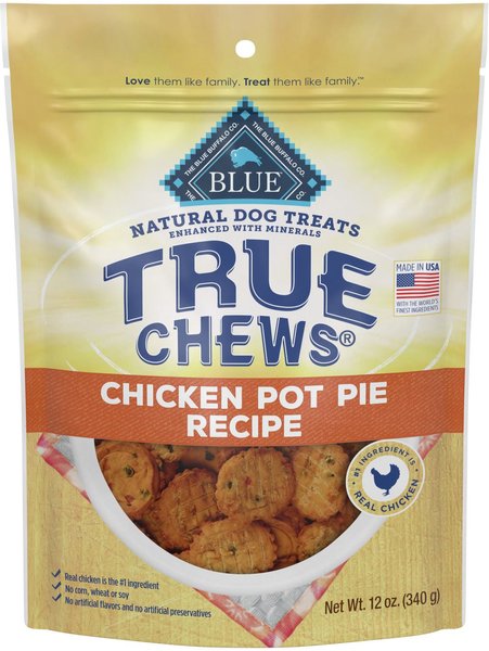 Blue Buffalo True Chews Natural Chicken Pot Pie Dog Treats