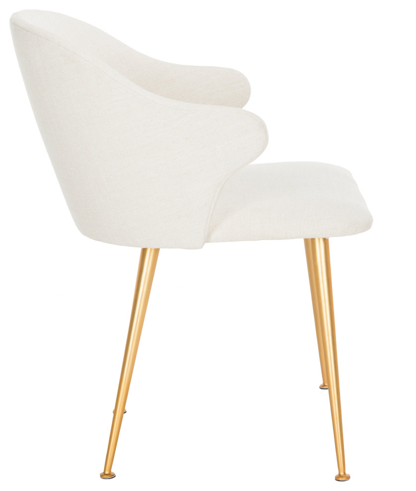 Safavieh Couture Edmond Arm Chair   Midcentury   Dining Chairs   by Safavieh  Houzz