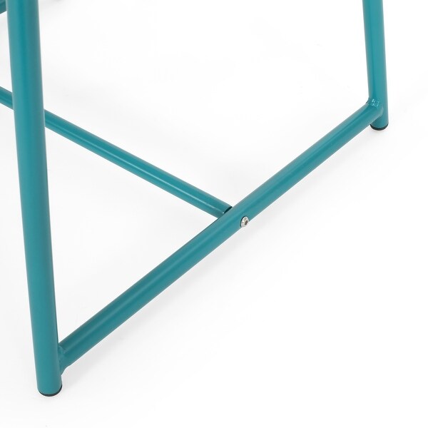 Bucknell Outdoor Iron Metal Mesh Side Table by Christopher Knight Home