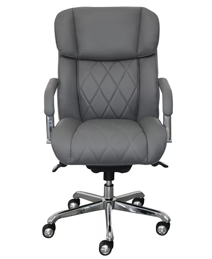 La-Z-Boy Sutherland Quilted Leather Office Chair