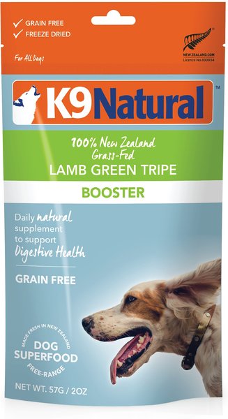 K9 Natural Lamb Green Tripe Booster Digestive Supplement for Dogs