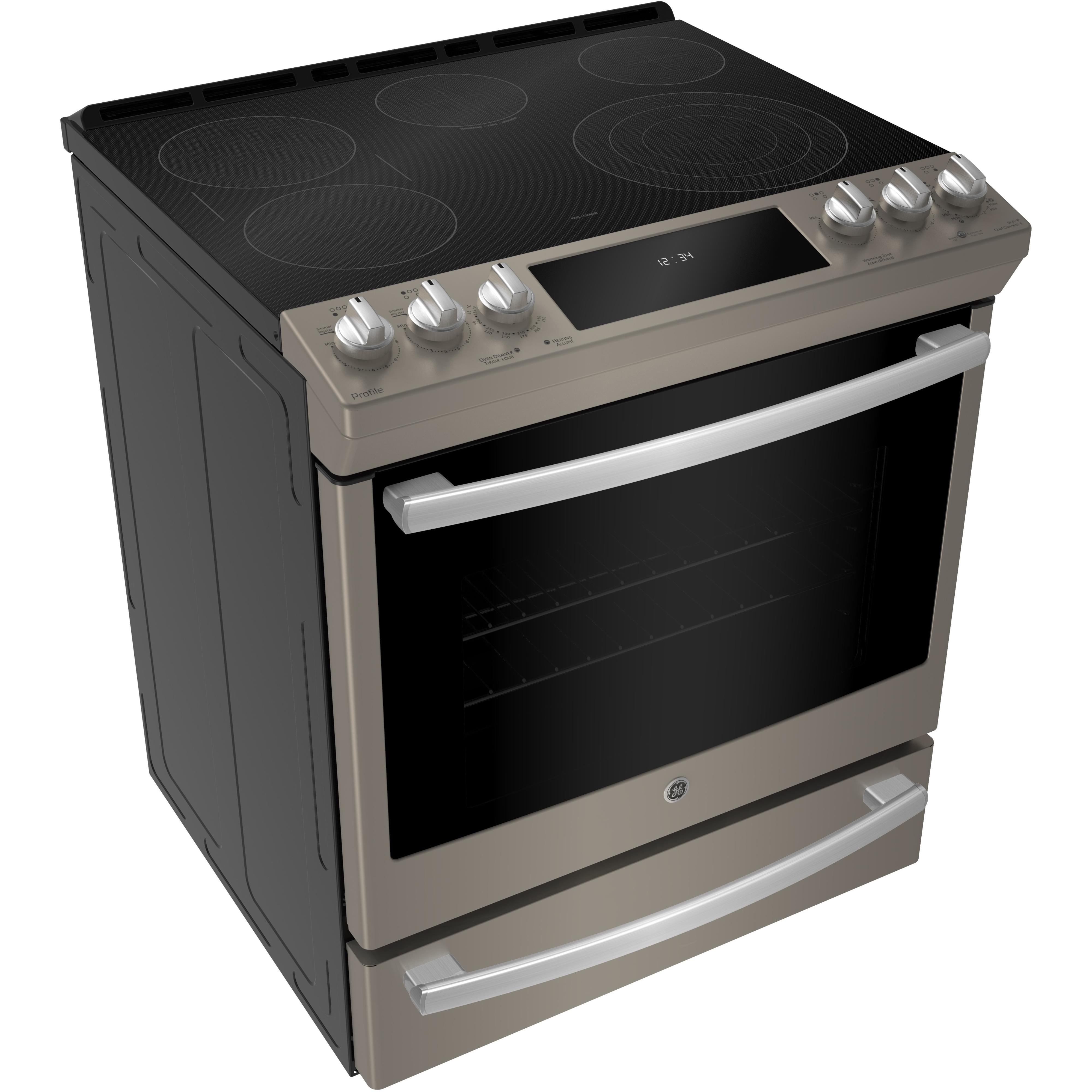 GE Profile 30-inch Slide-In Electric Range PCS940EMES