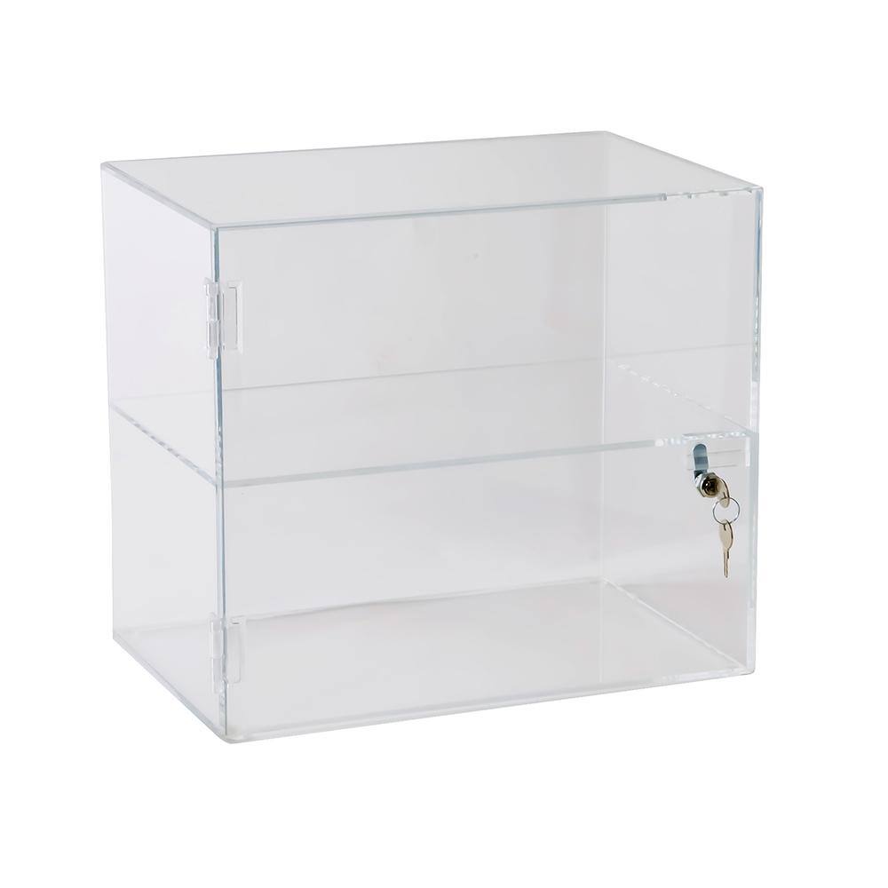 Azar Displays ACRYLIC LOCKBOX COUNTERTOP DISPLAY CASE 255400