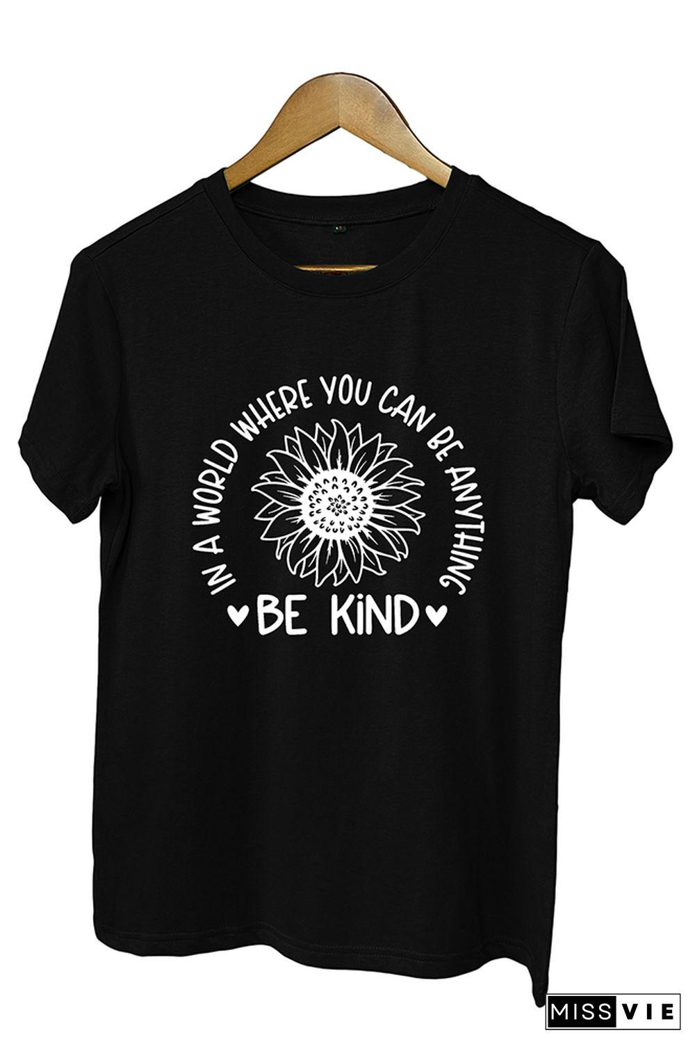 In A World Where You Can BE Anything Be Kind Graphic Tee Wholesale