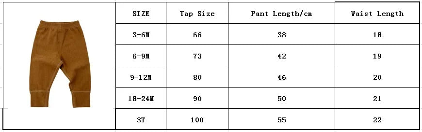 Newborn Baby Pants For Boys Girls Clothing Solid Cotton Stretch Pants Baby High Waist Trousers Toddler Costume Infant PP Pants