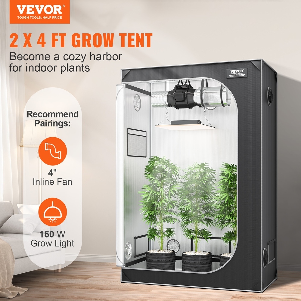 VEVOR 2x4 to 10x10 Grow Tent 48\