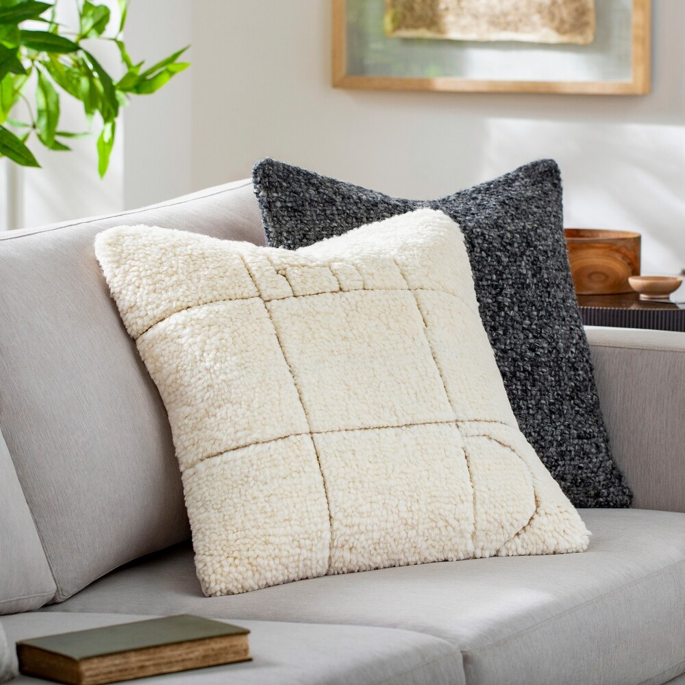 Hearn Modern   Contemporary Geometric Accent Pillow