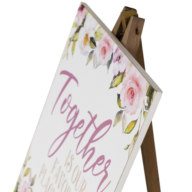 Wooden Tabletop Sign 11 quot