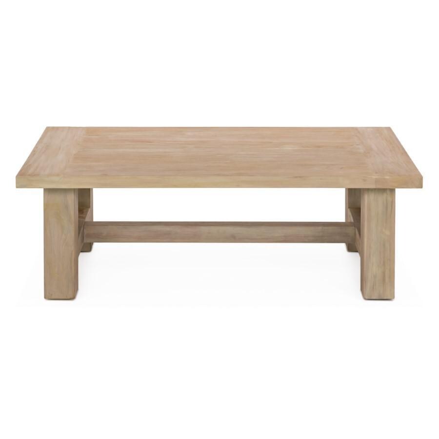 Signature Sabine Landing Brushed Teak Patio Coffee Table