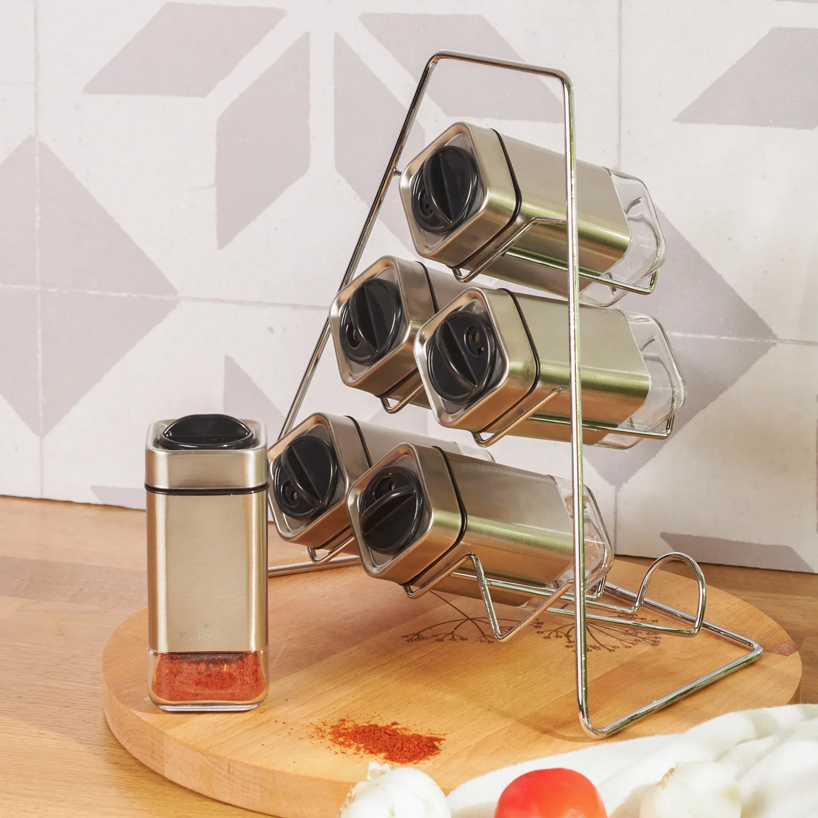 Karaca Avangart 7 Piece Triangle Spice Set 153.03.06.5947