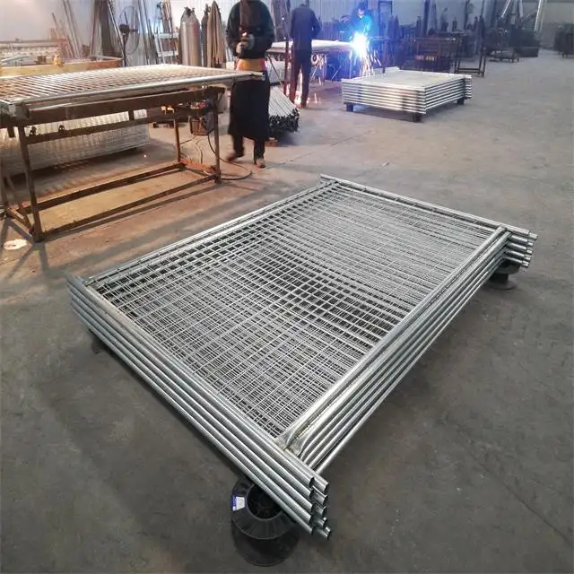 High quality construction site Australia temporary fence panel for construction building safe fence panel