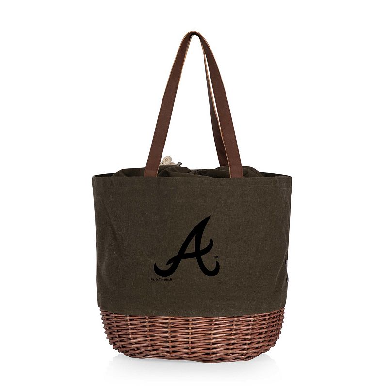 Picnic Time Atlanta Braves Coronado Basket Tote