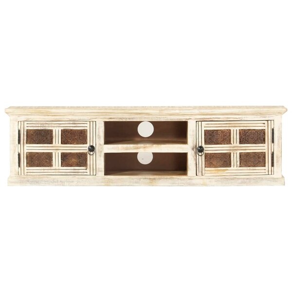 TV Cabinet White 51.2