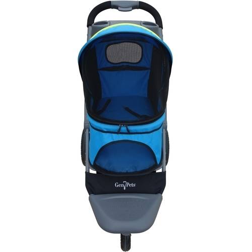 Gen7Pets Jogger Dog Stroller， Trailblazer Blue， 38