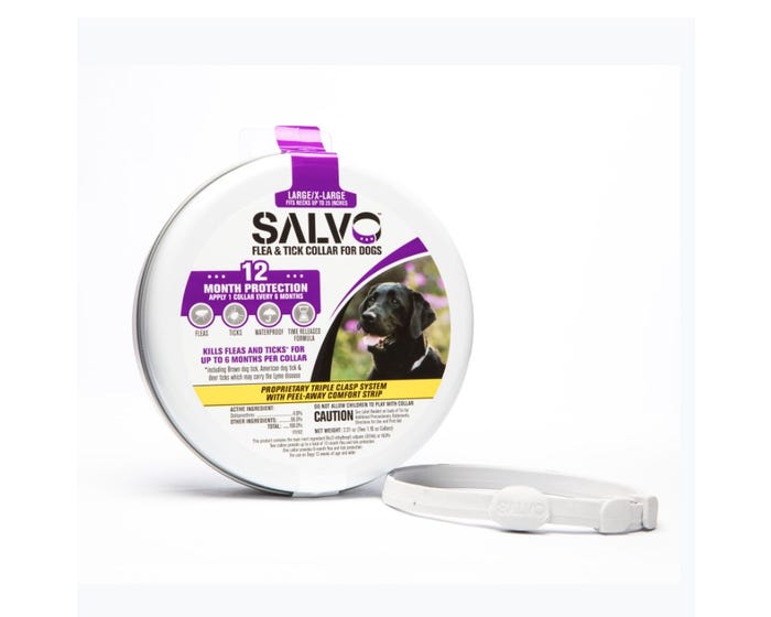 Salvo Flea  Tick Collar for Dogs， Large - 512002