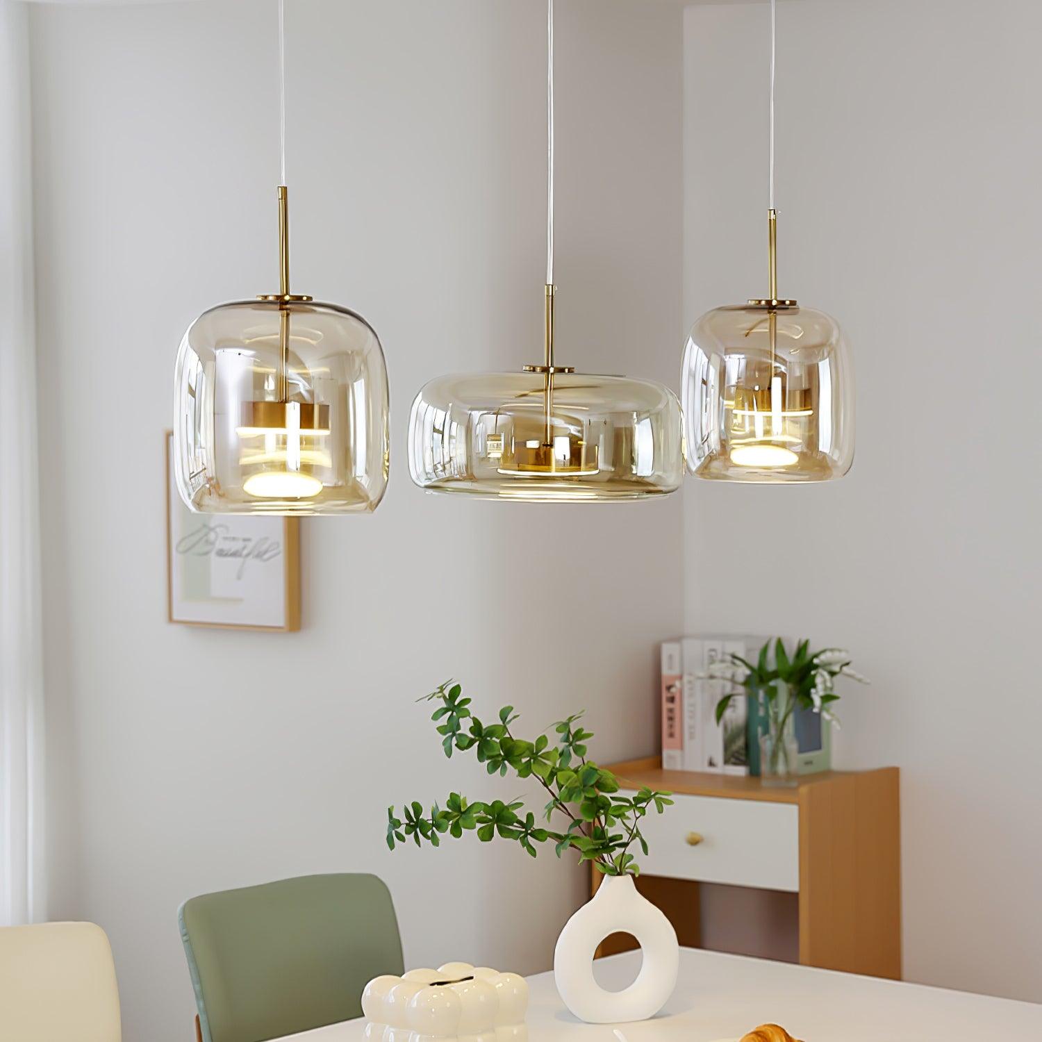 Metro Sphere Glass Pendant Lamp