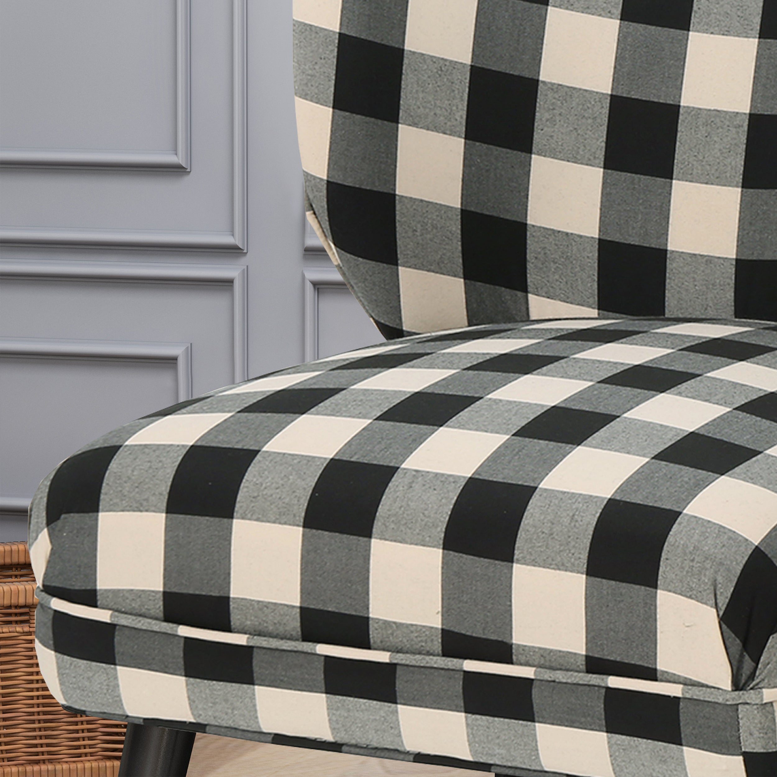 Roger Fabric Accent Chair