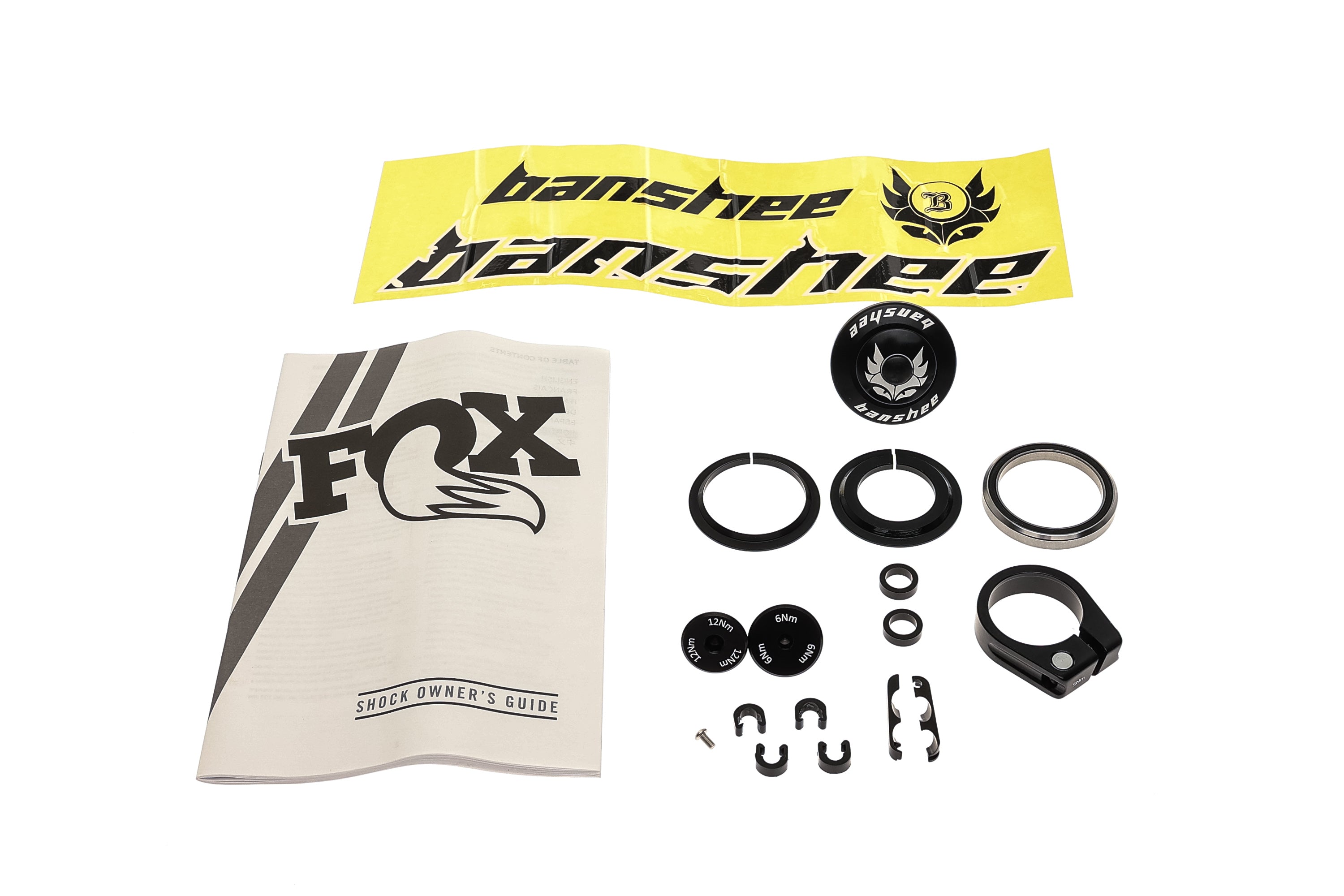 Banshee Phantom V3.2 Frameset - Stealth Black