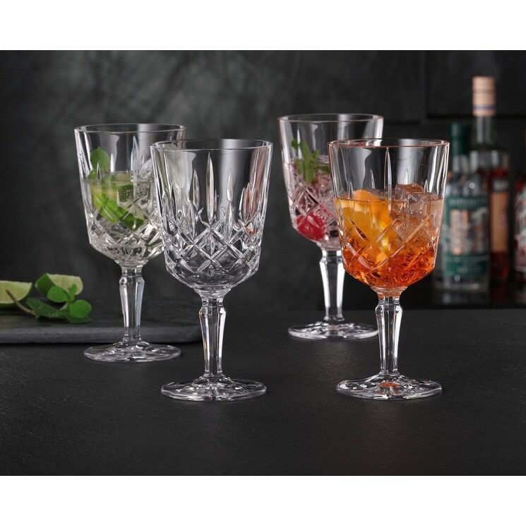 Nachtmann Noblesse Crystal Cocktail Glass Set of 4   12.5 oz.