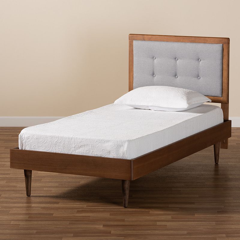 Baxton Studio Greta Twin Platform Bed