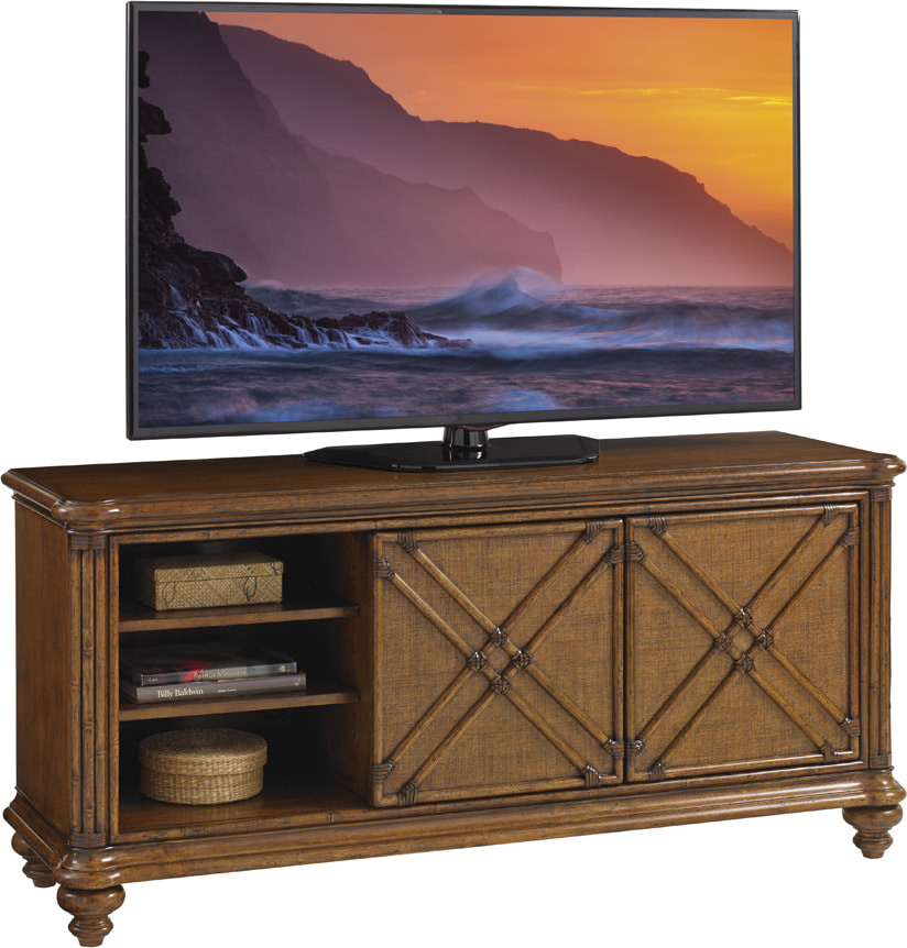 Marlin Media Console   Tropical   Entertainment Centers And Tv Stands   by HedgeApple  Houzz