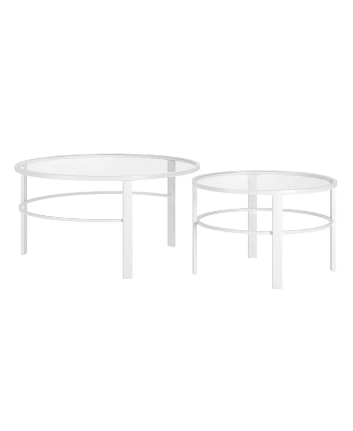 Hudson and Canal Gaia Nesting Coffee Table Set of 2