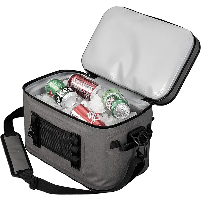 Outdoor Soft Cooler Bag Portable Leak Proof Cooler Pack Waterproof Insulated Cooler Bag for Fishing Camping Hiking Picnic Beach