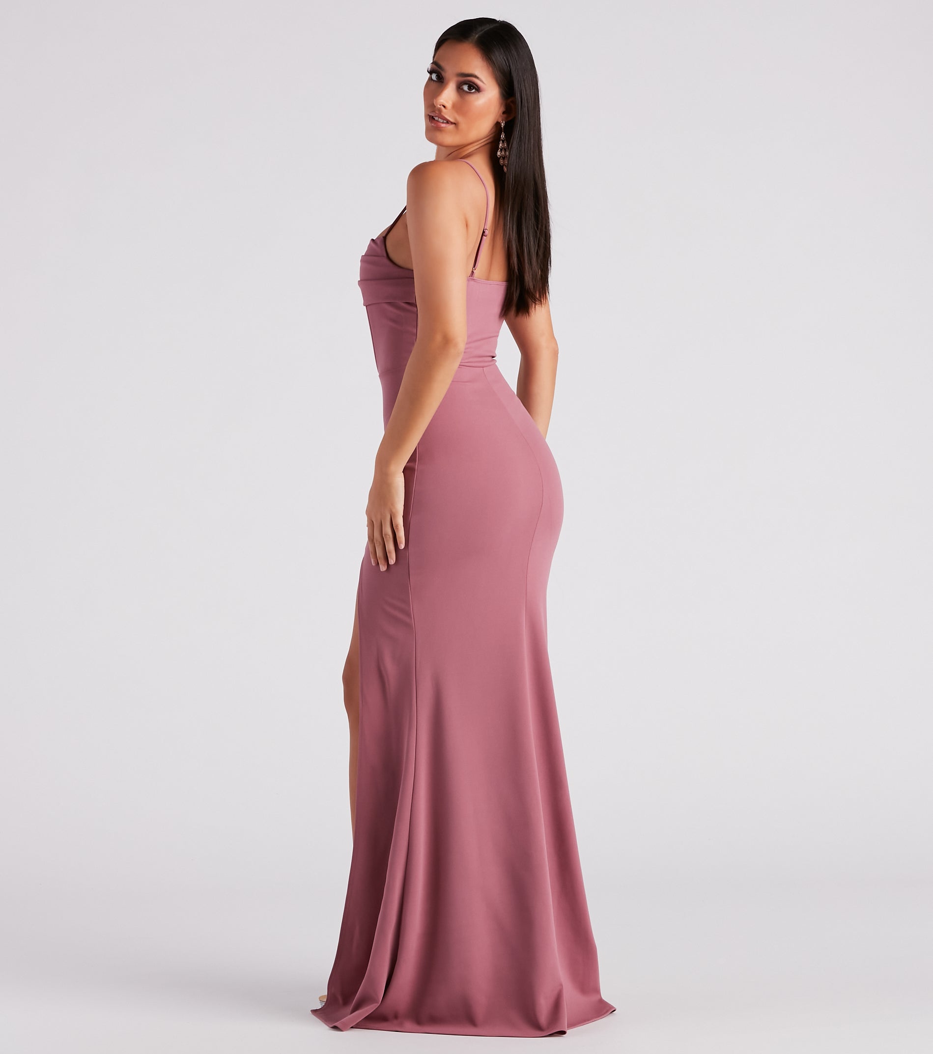 Anna Formal High-Slit Mermaid Dress