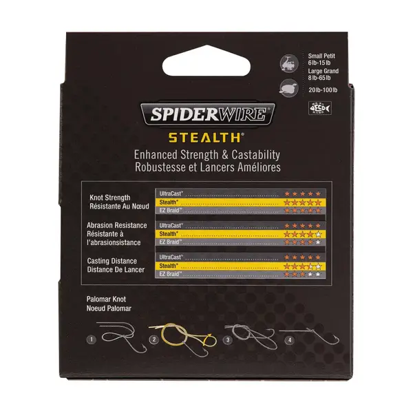 SpiderWire 6 lb Moss Green Stealth Braid Line