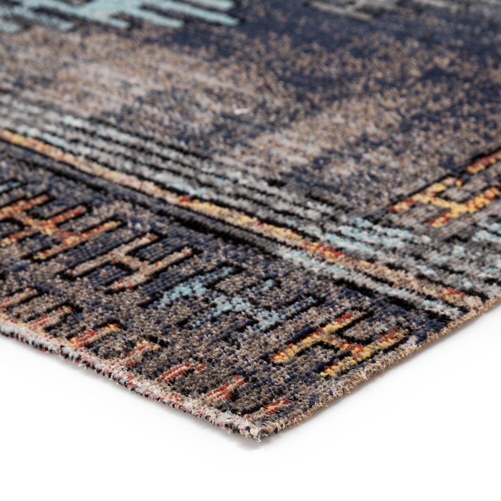 Dez Indoor and Outdoor Tribal Area Rug