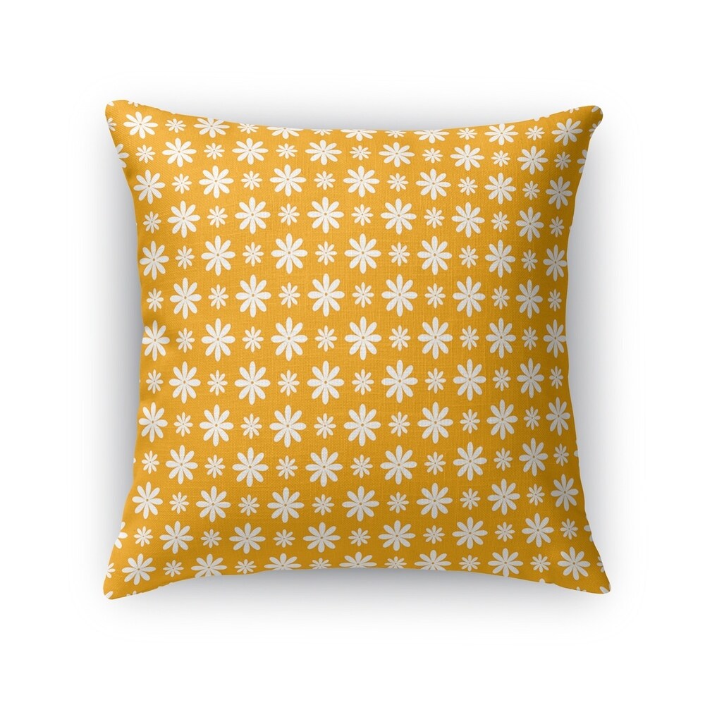 FLOWER SHOWER ORANGE Accent Pillow By Kavka Designs