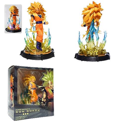 Dragon Ball APF Series Battle Version Figure Model - Super Saiyan Goku (can be lit)