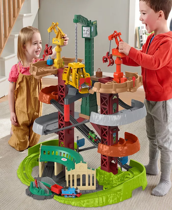 Thomas the Train Thomas and Friends Trains and Cranes Super Tower Playset