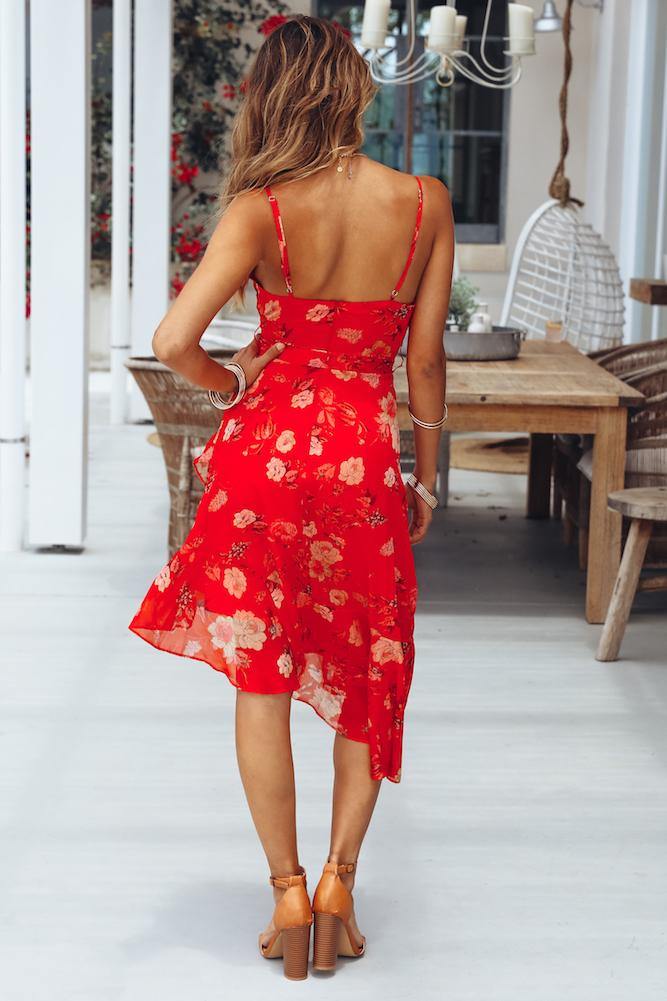 Nights In Dubai Dress Red