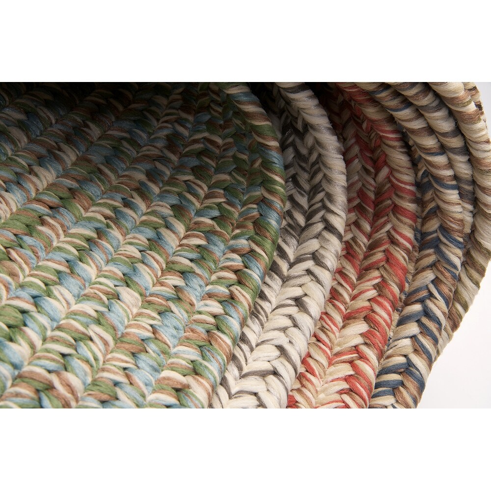 Corsica Tweed Runner Braided Area Rug